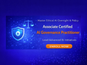 AI governance certification ad banner