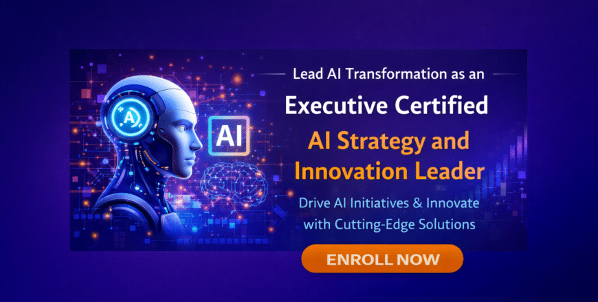 AI strategy leader certification ad