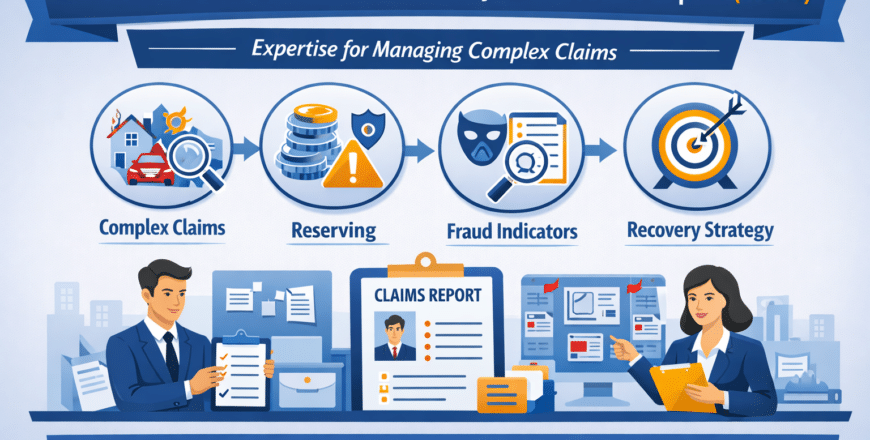 Advanced claims management and recovery expert