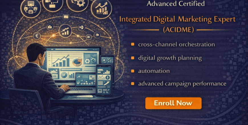 Advanced digital marketing certification promo