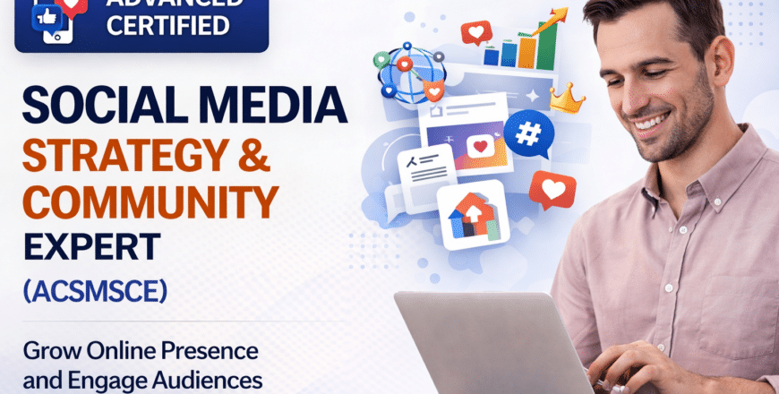 Advanced social media strategy course banner