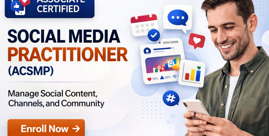 Associate Social Media Certification Promo