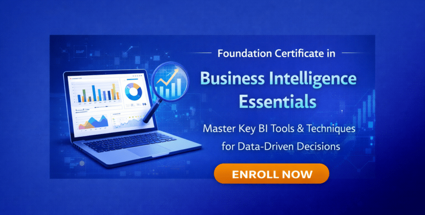 Business Intelligence course advertisement
