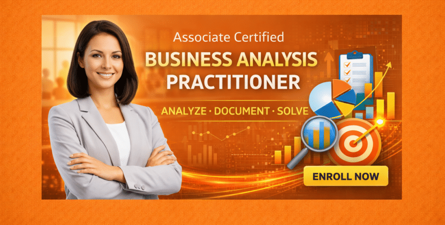 Business analysis certification promotion