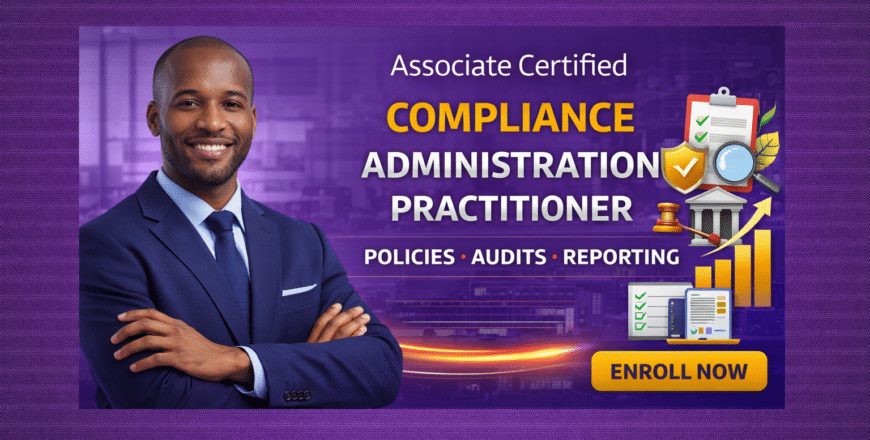 Certified compliance administration course promotion