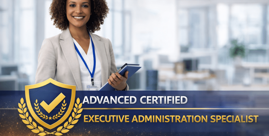 Certified executive administrative specialist banner