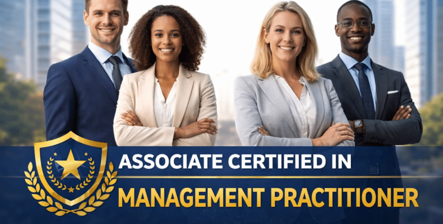 Certified management professionals in urban setting