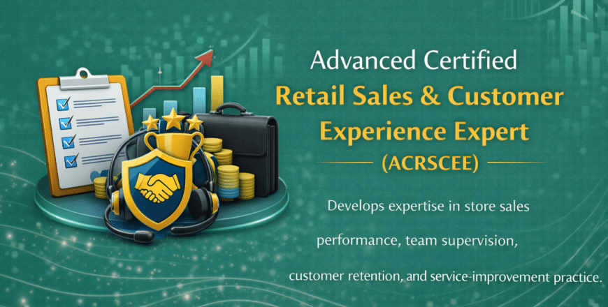 Certified retail sales expertise banner