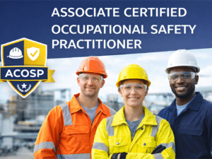 Certified safety professionals in gear