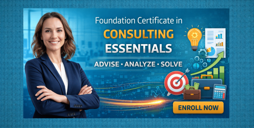 Consulting essentials course promotion