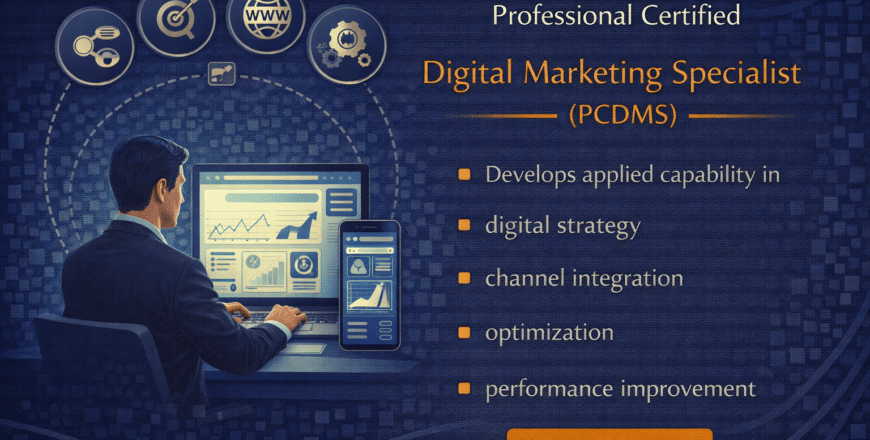 Digital marketing strategy course promotion