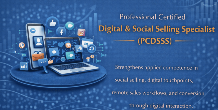 Digital social selling course promotion