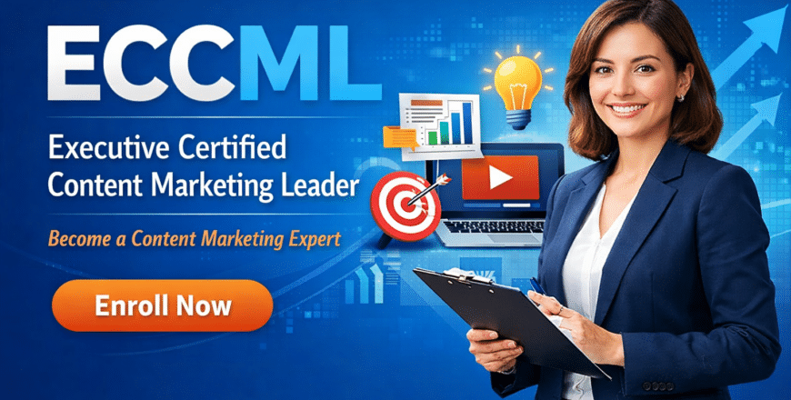 Executive Certified Content Marketing Leader banner