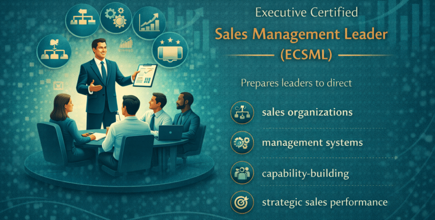 Executive Certified Sales Management Leader promo
