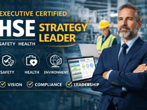 Executive certified HSE strategy leader promotion