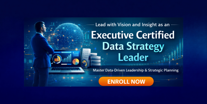 Executive data leadership certification program