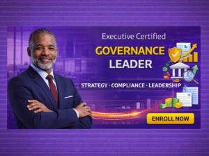 Executive governance leader course promotion