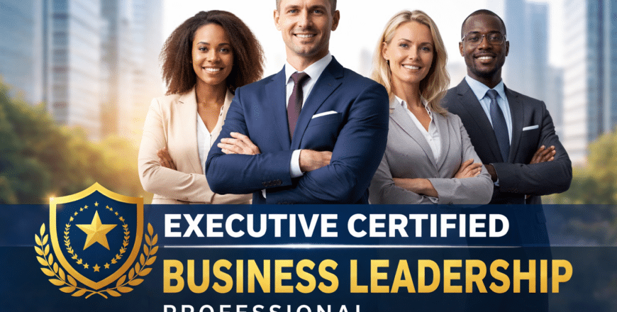 Executive leadership certification promotion