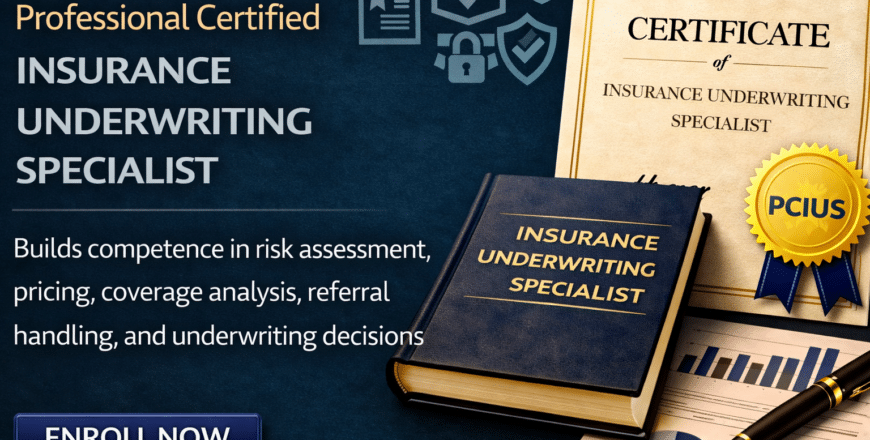 Insurance certification promotional design