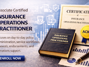 Insurance operations certification promotion