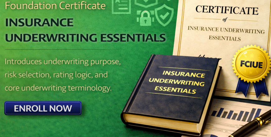 Insurance underwriting essentials promotion