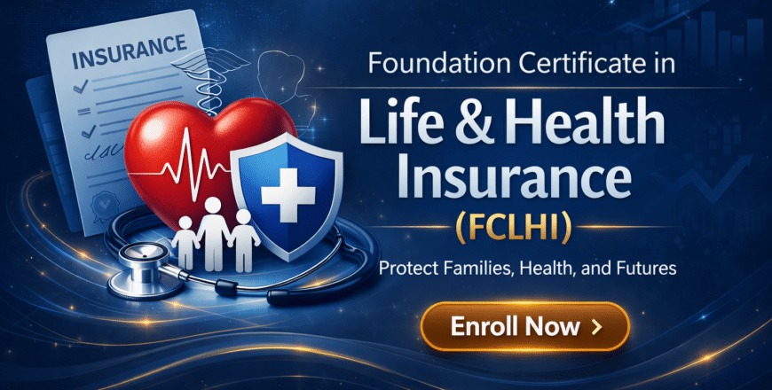 Life & health insurance certificate promo