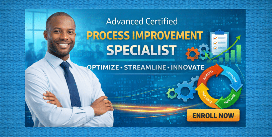 Process improvement course promotion banner