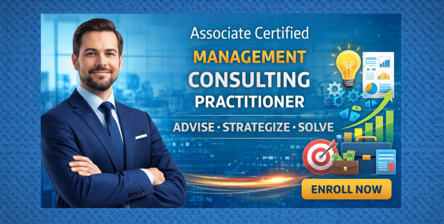 Professional consultant course promotion banner