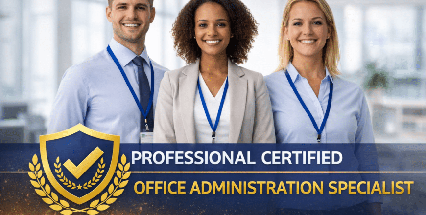 Professional office certification promotion
