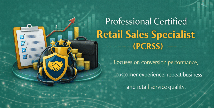 Retail Sales Certification Promotion
