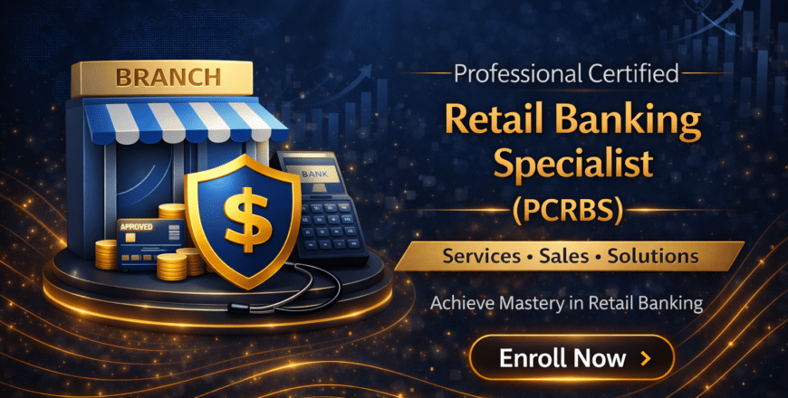 Retail banking certification graphic
