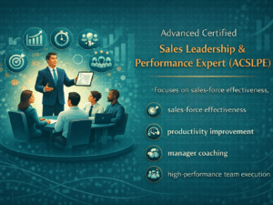 Sales leadership certification in action
