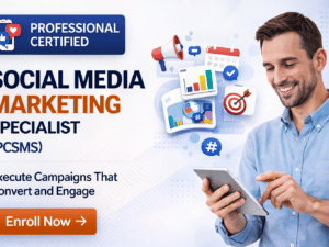 Social media marketing certification course