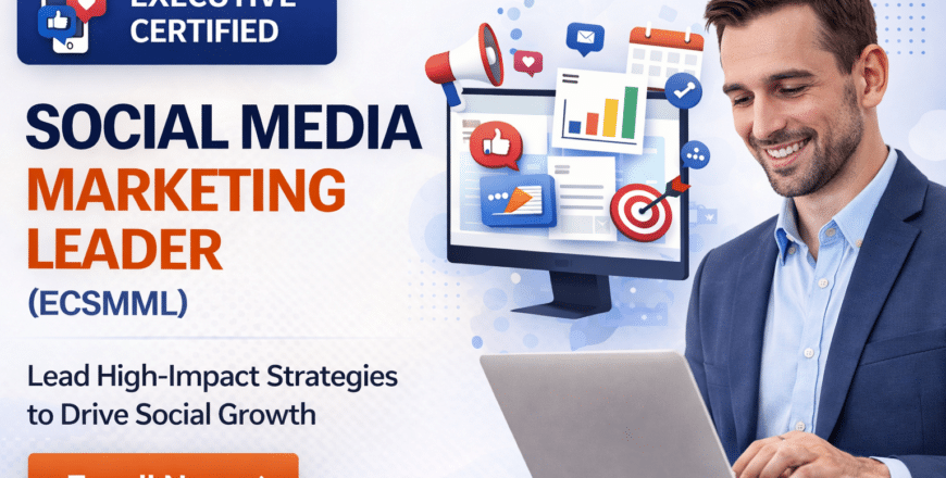 Social media marketing leader course promo