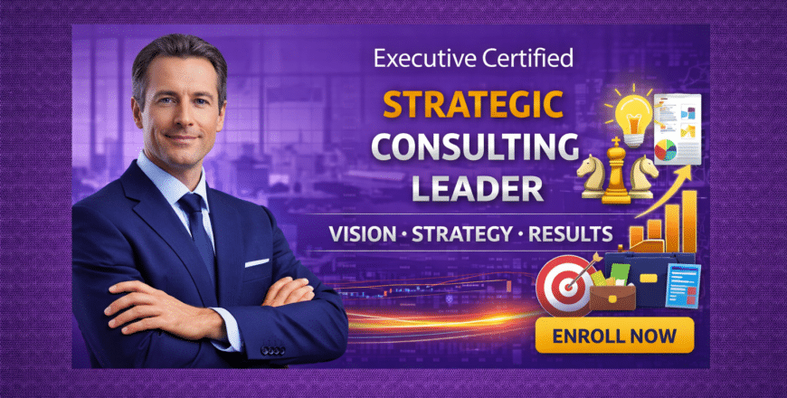 Strategic consulting leader course promotion