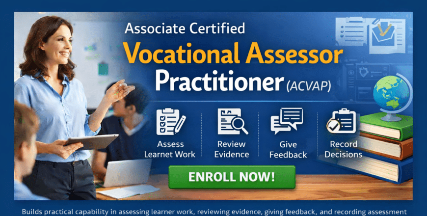 ACVAP course enrollment advertisement