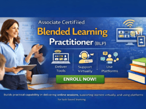 Blended learning certification course banner