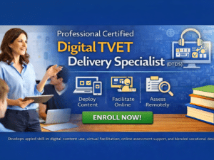 Certified digital TVET delivery specialist promotion