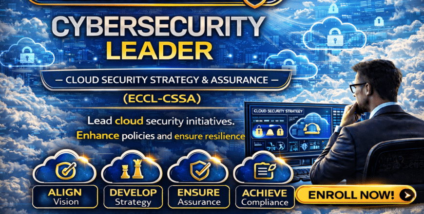 Cloud security leadership and strategy course