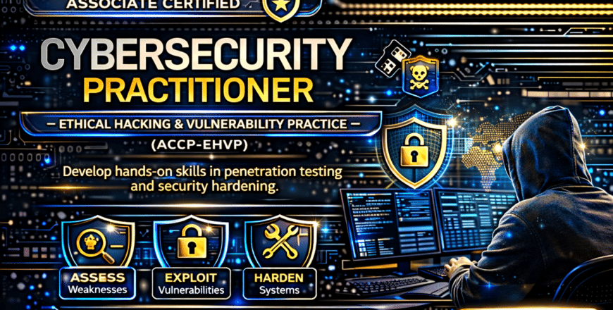 Cybersecurity certification course promotion