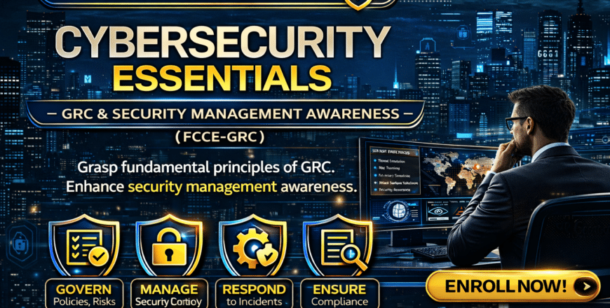 Cybersecurity essentials certification promotion