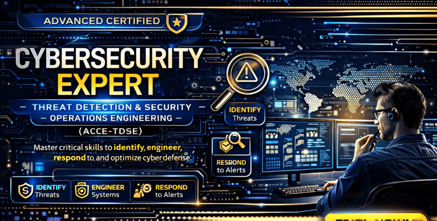 Cybersecurity expert course advertisement