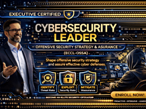 Cybersecurity leader course promotion