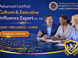 Enroll in executive influence certification