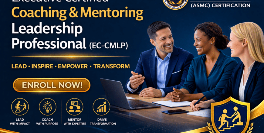 Executive coaching certification promotion