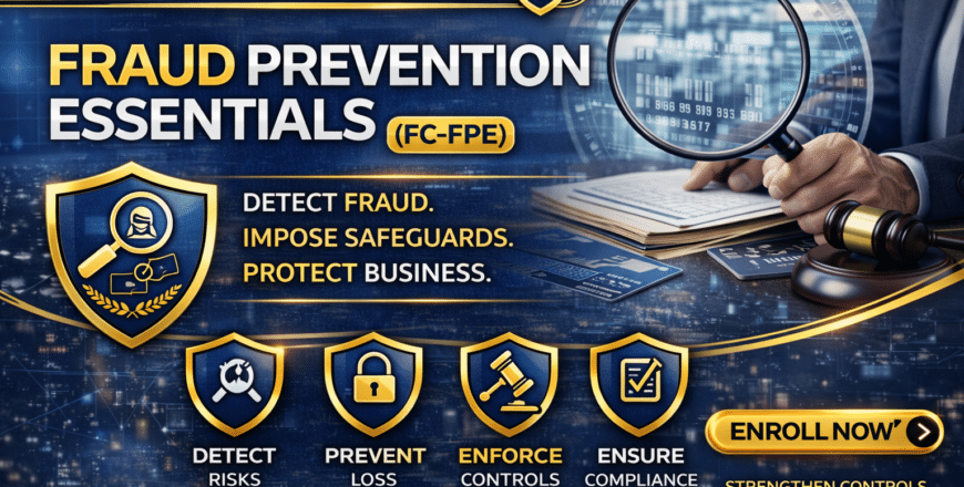 Fraud prevention essentials course banner