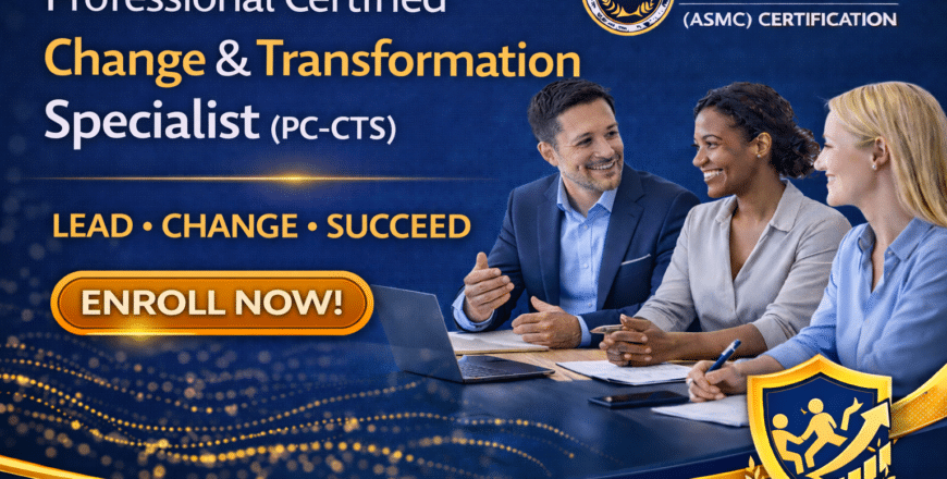 Leadership and transformation certification promo