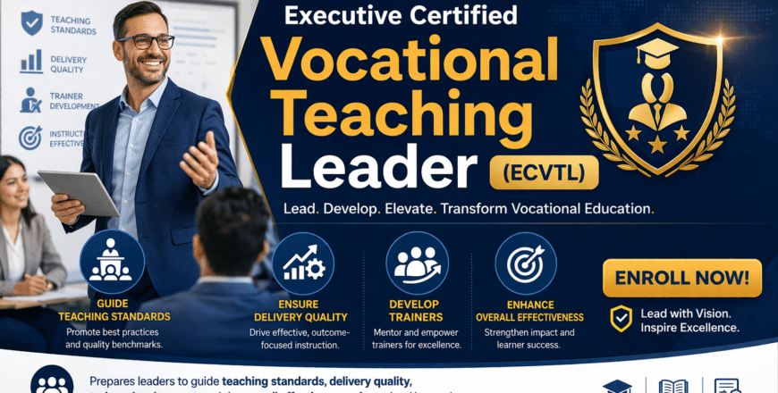 Vocational leadership enrollment banner